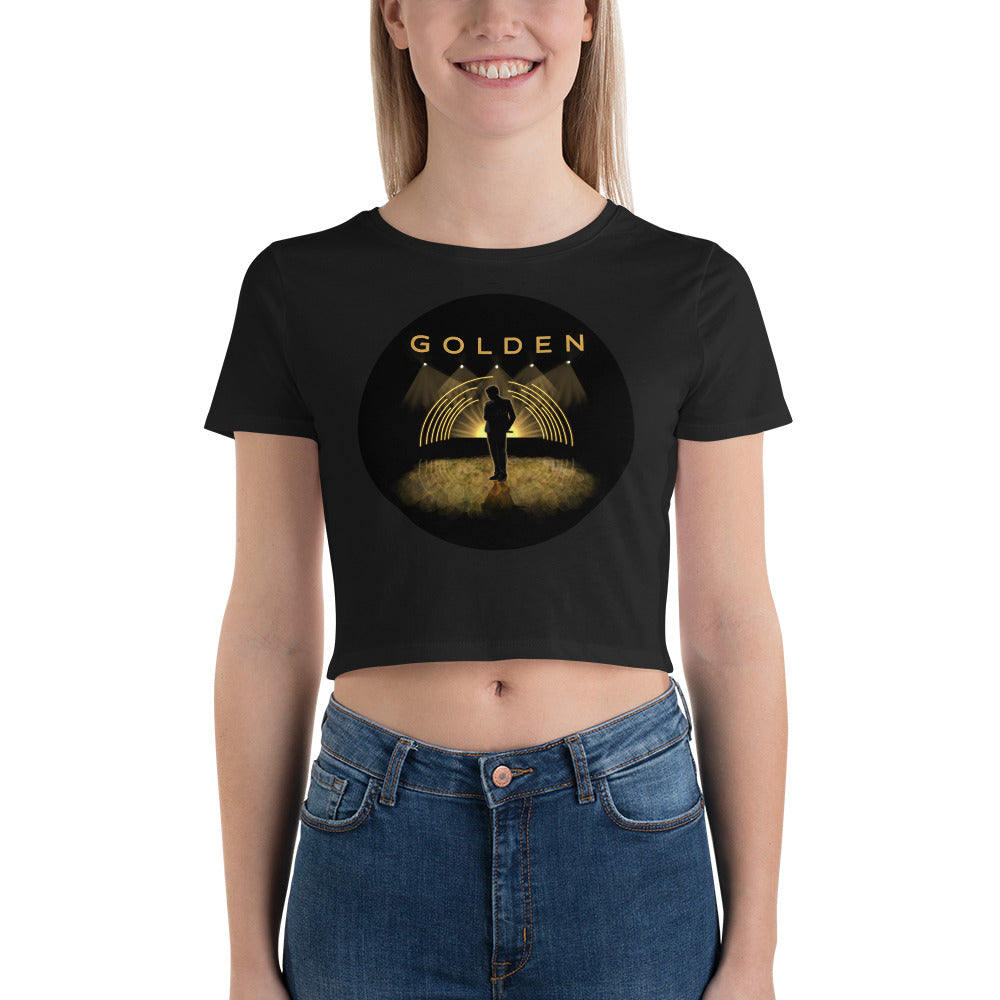 Jungkook GOLDEN Album Art Crop Top