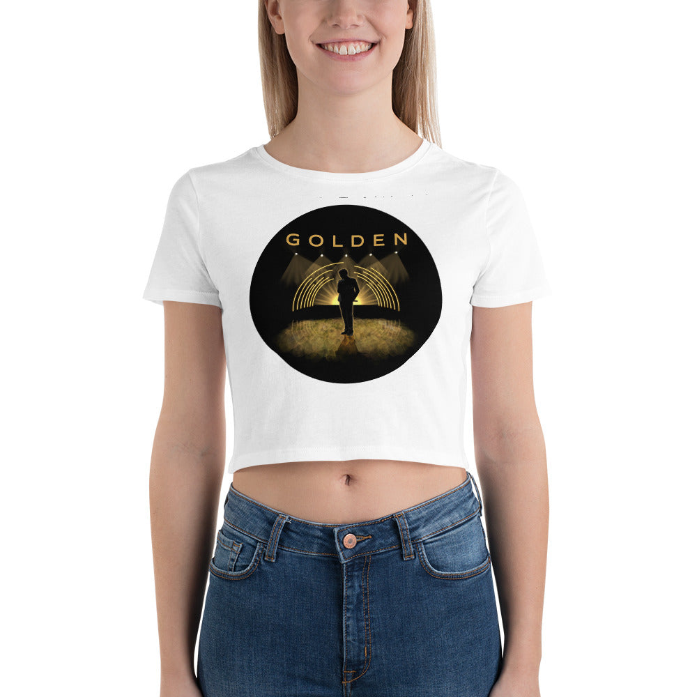 Jungkook GOLDEN Album Art Crop Top