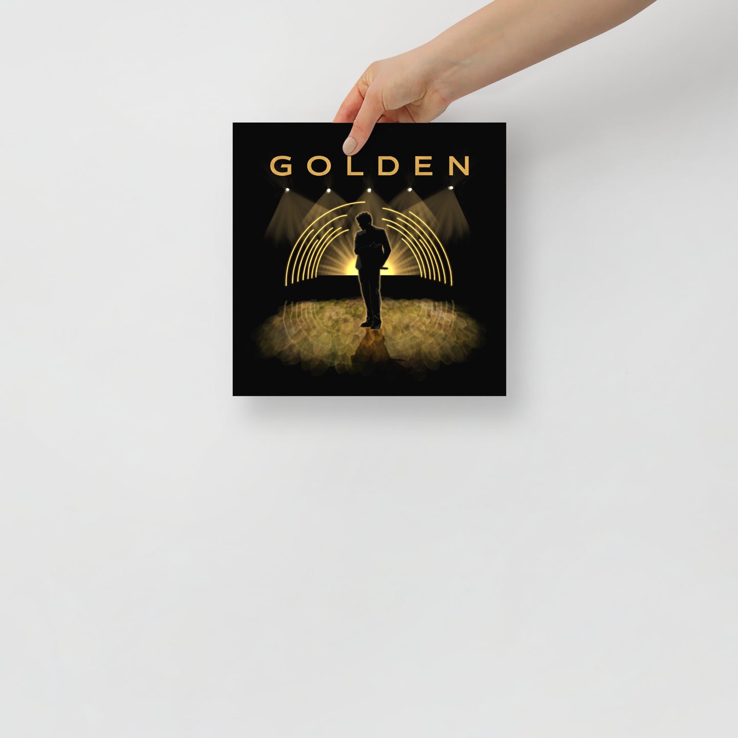 Jungkook GOLDEN Album Art Poster