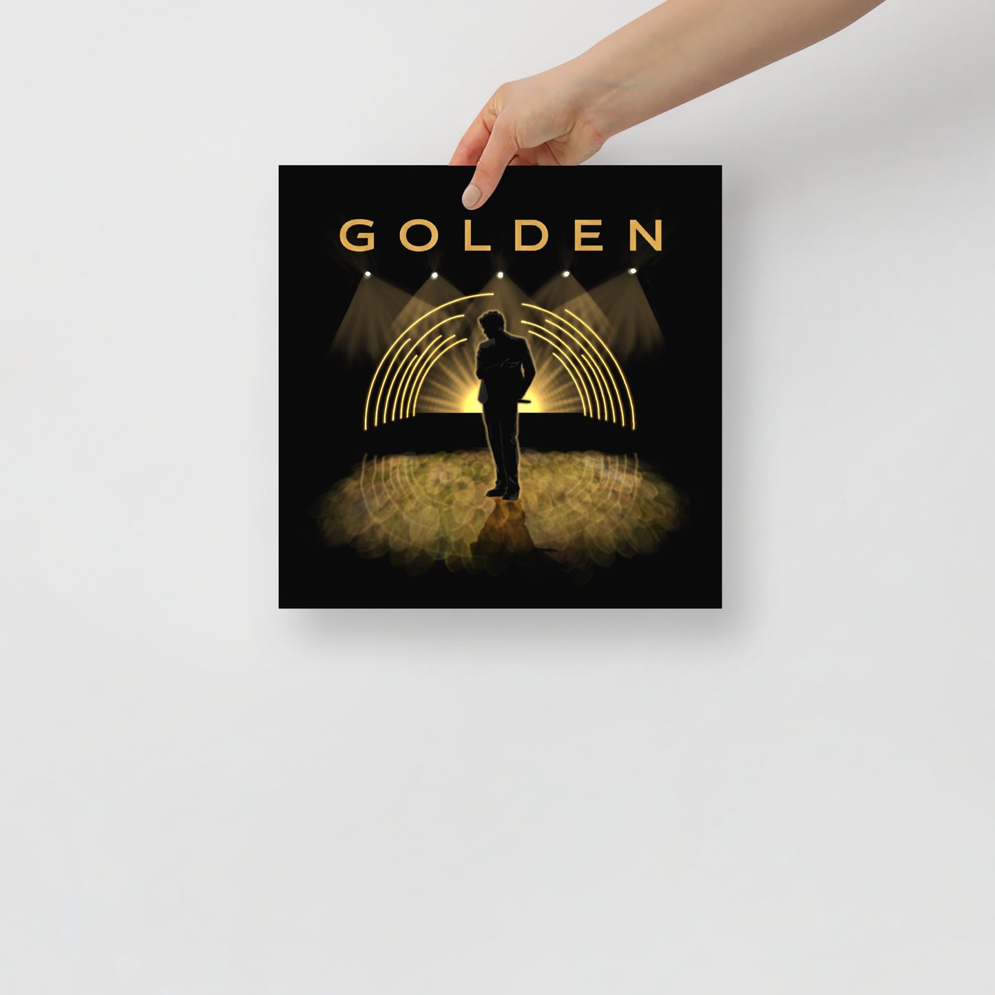 Jungkook GOLDEN Album Art Poster