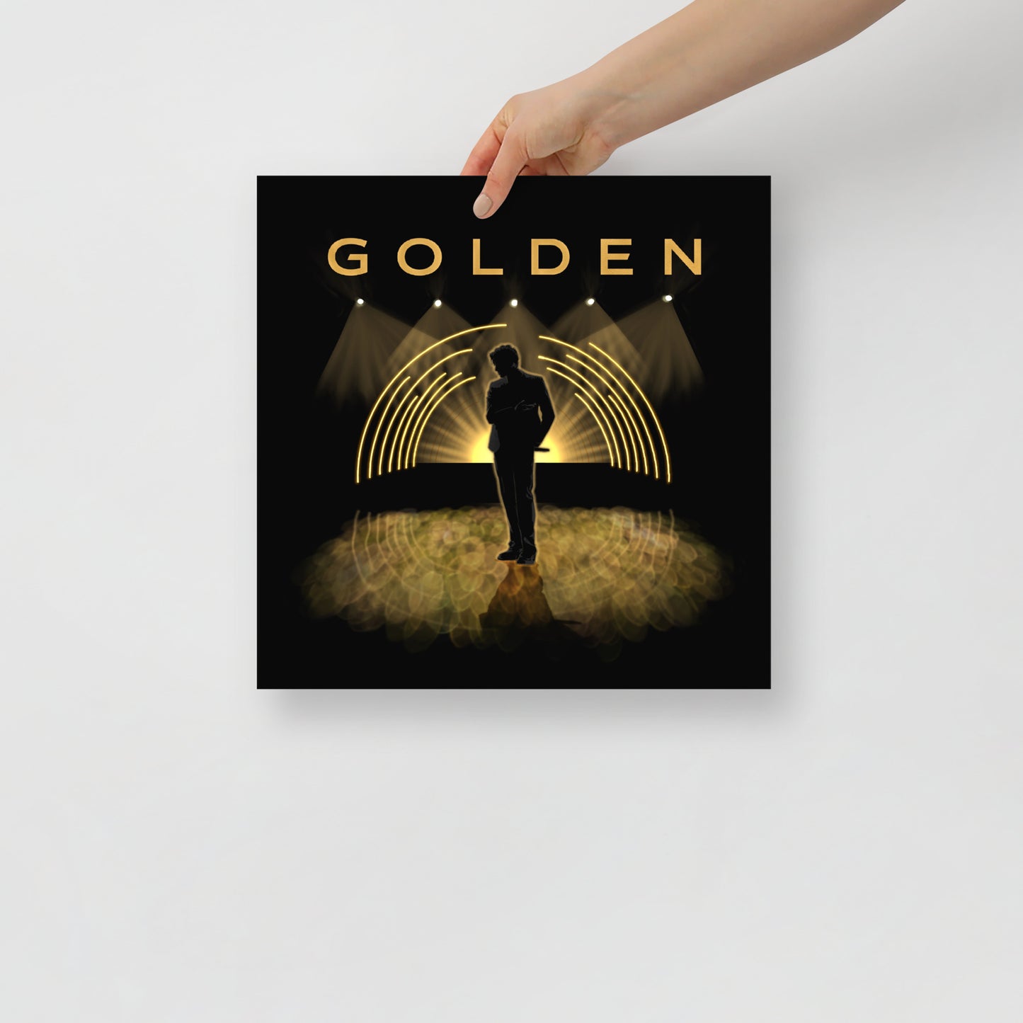 Jungkook GOLDEN Album Art Poster