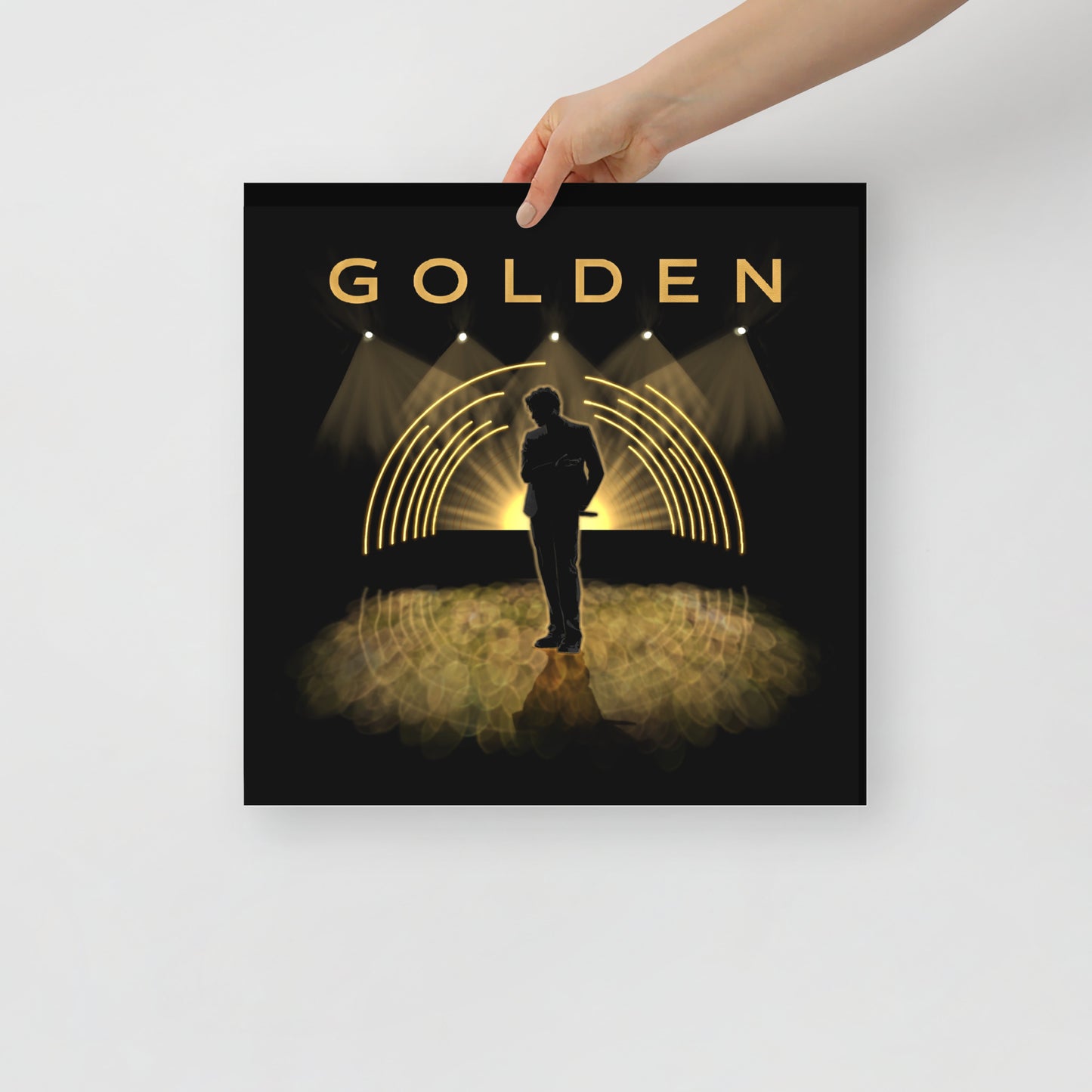 Jungkook GOLDEN Album Art Poster