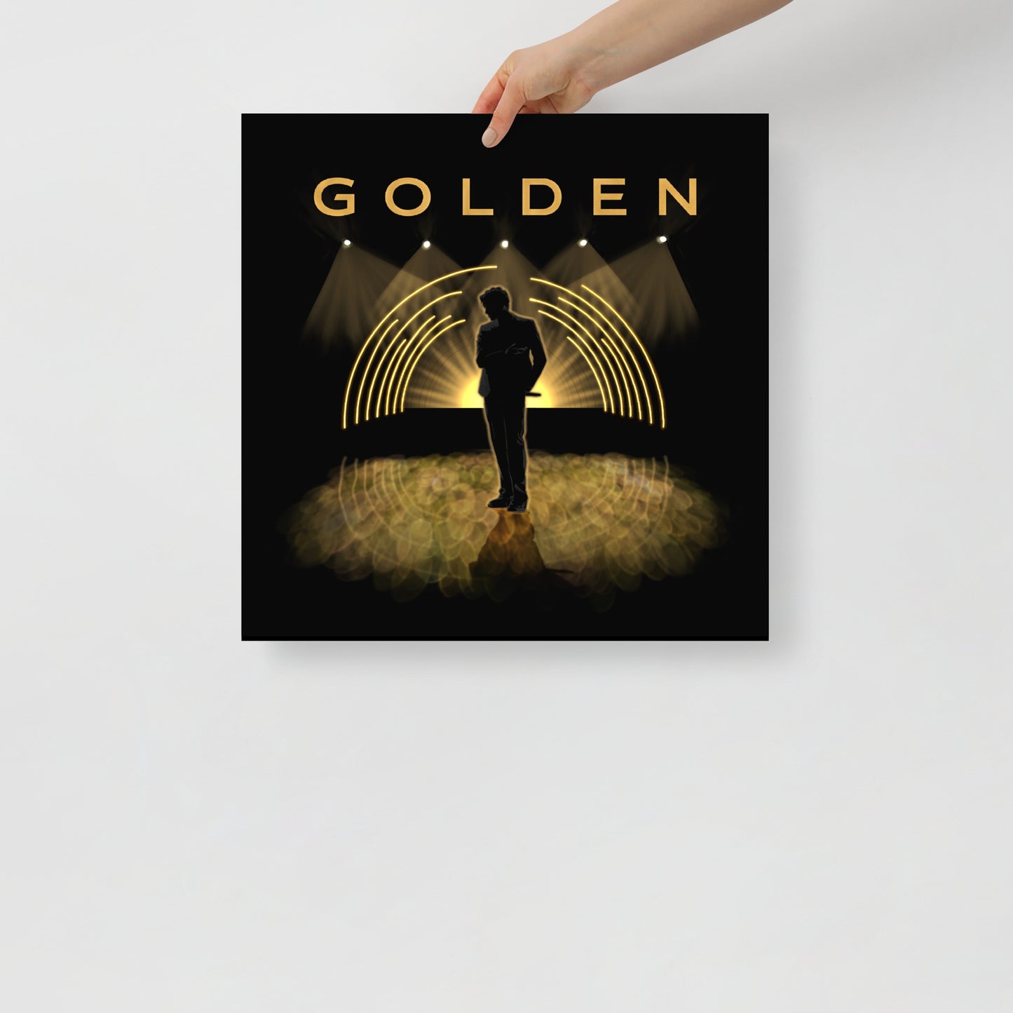 Jungkook GOLDEN Album Art Poster