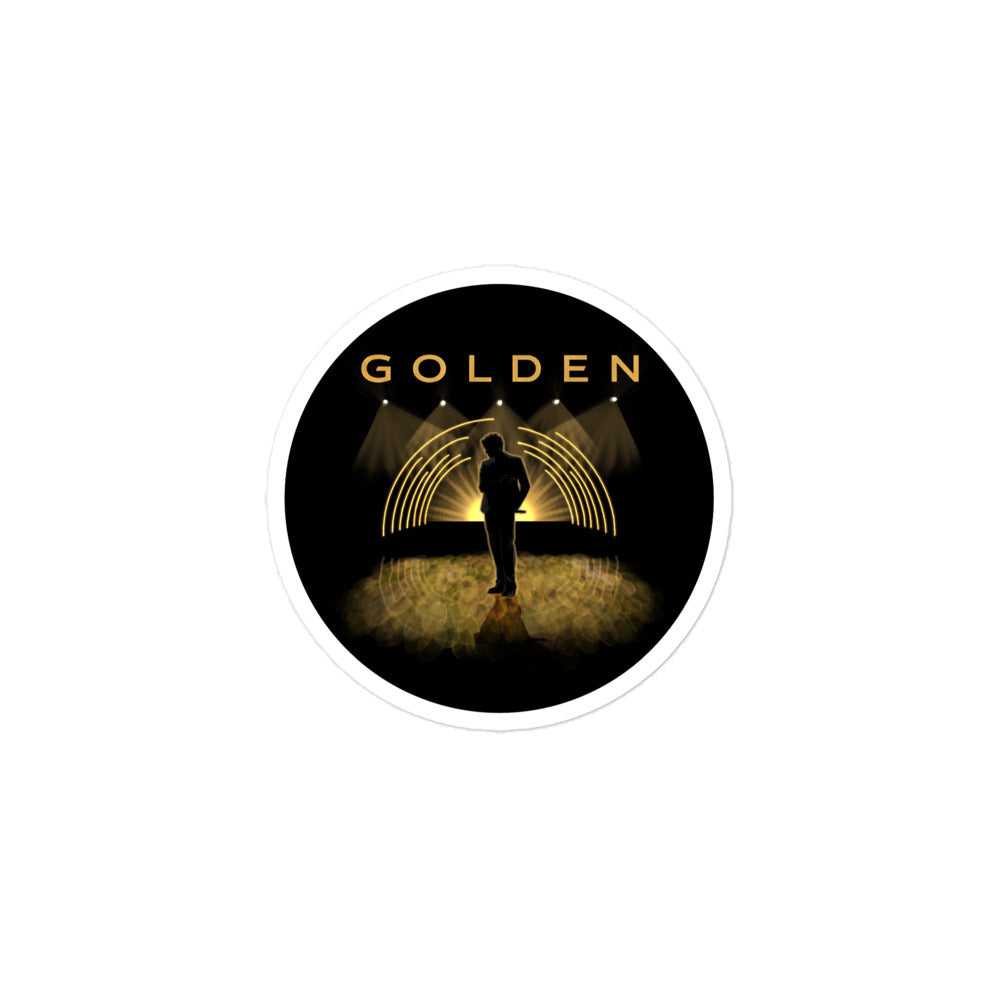 Jungkook GOLDEN Album Art Sticker