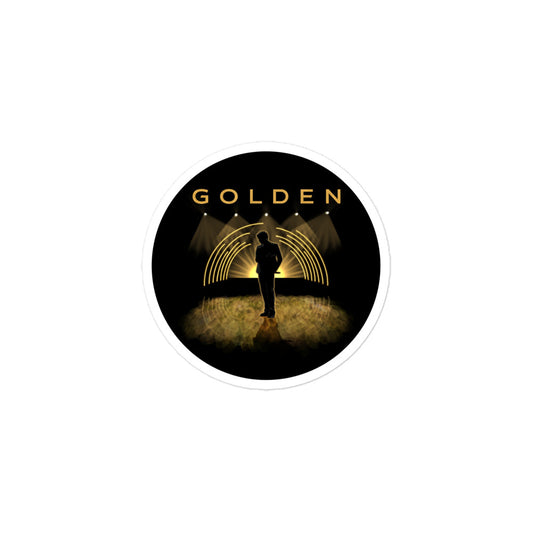 Jungkook GOLDEN Album Art Sticker