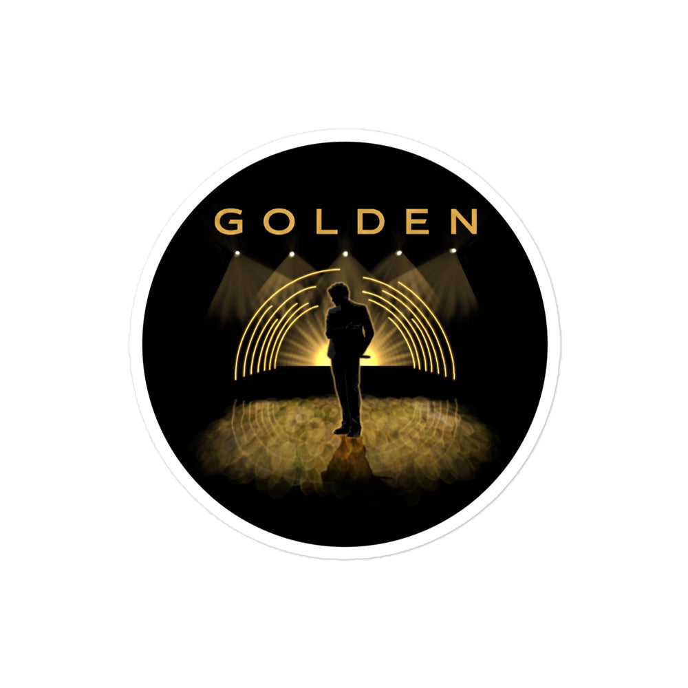 Jungkook GOLDEN Album Art Sticker