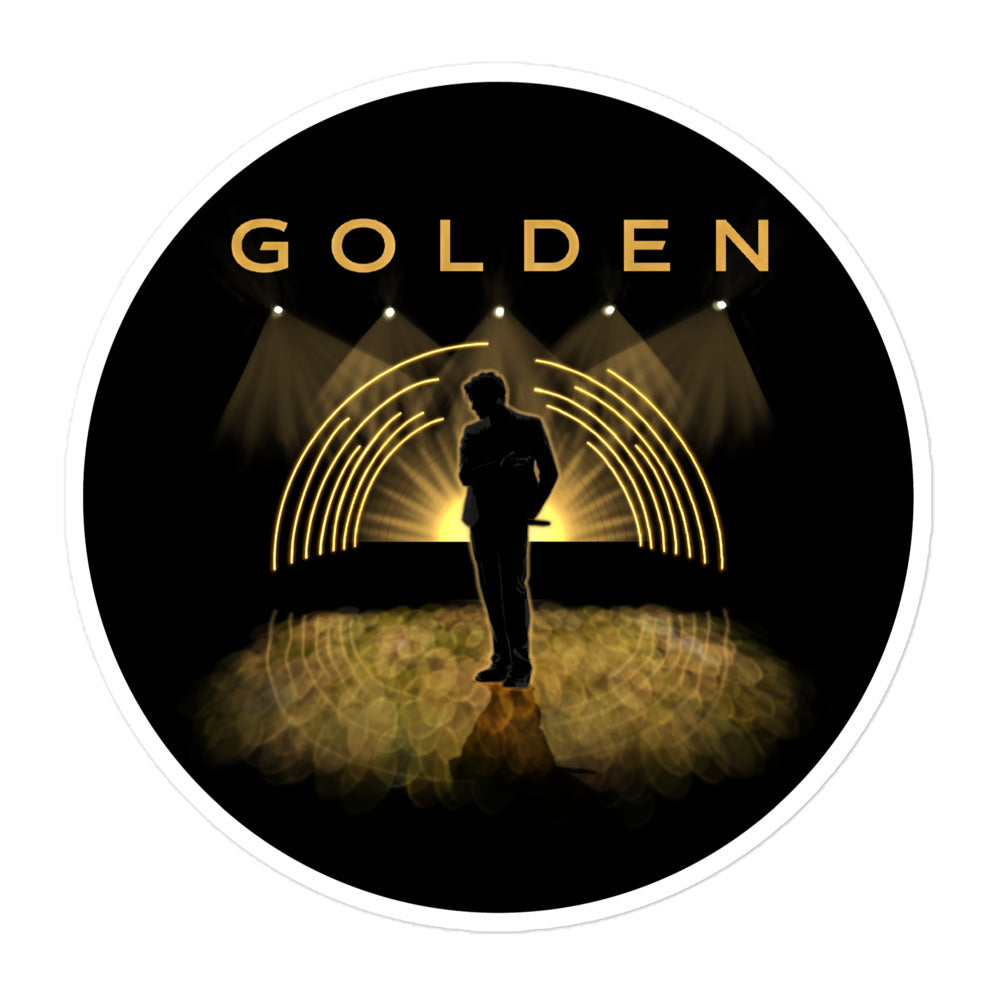 Jungkook GOLDEN Album Art Sticker