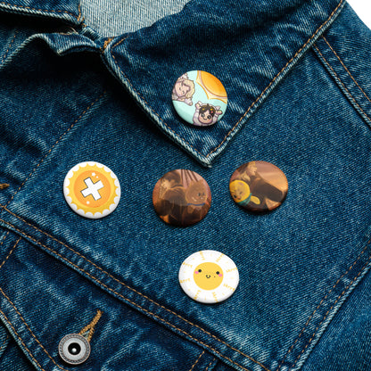 D-Fenders - Set of 5 pin buttons
