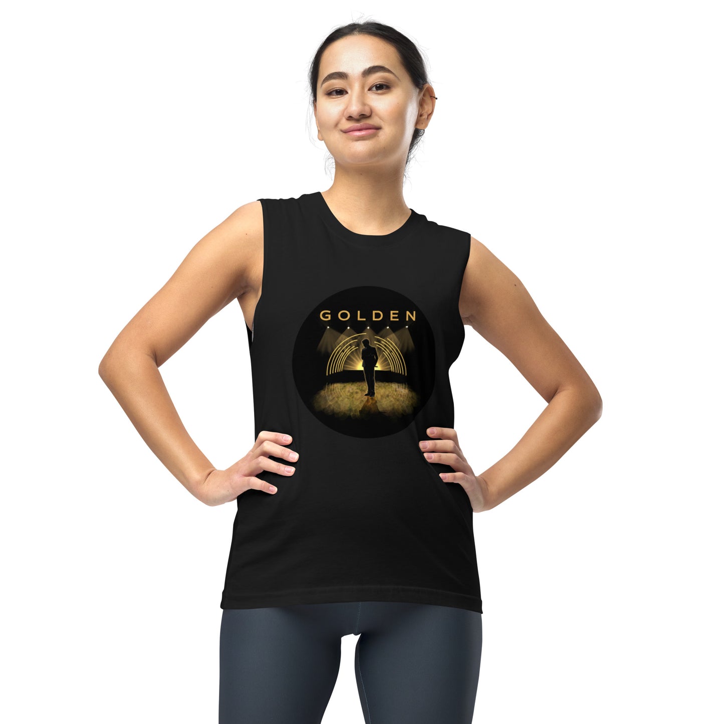 Jungkook GOLDEN Album Art Tank Top