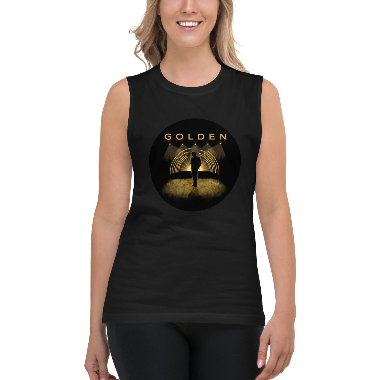 Jungkook GOLDEN Album Art Tank Top