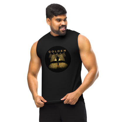 Jungkook GOLDEN Album Art Tank Top