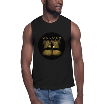 Jungkook GOLDEN Album Art Tank Top