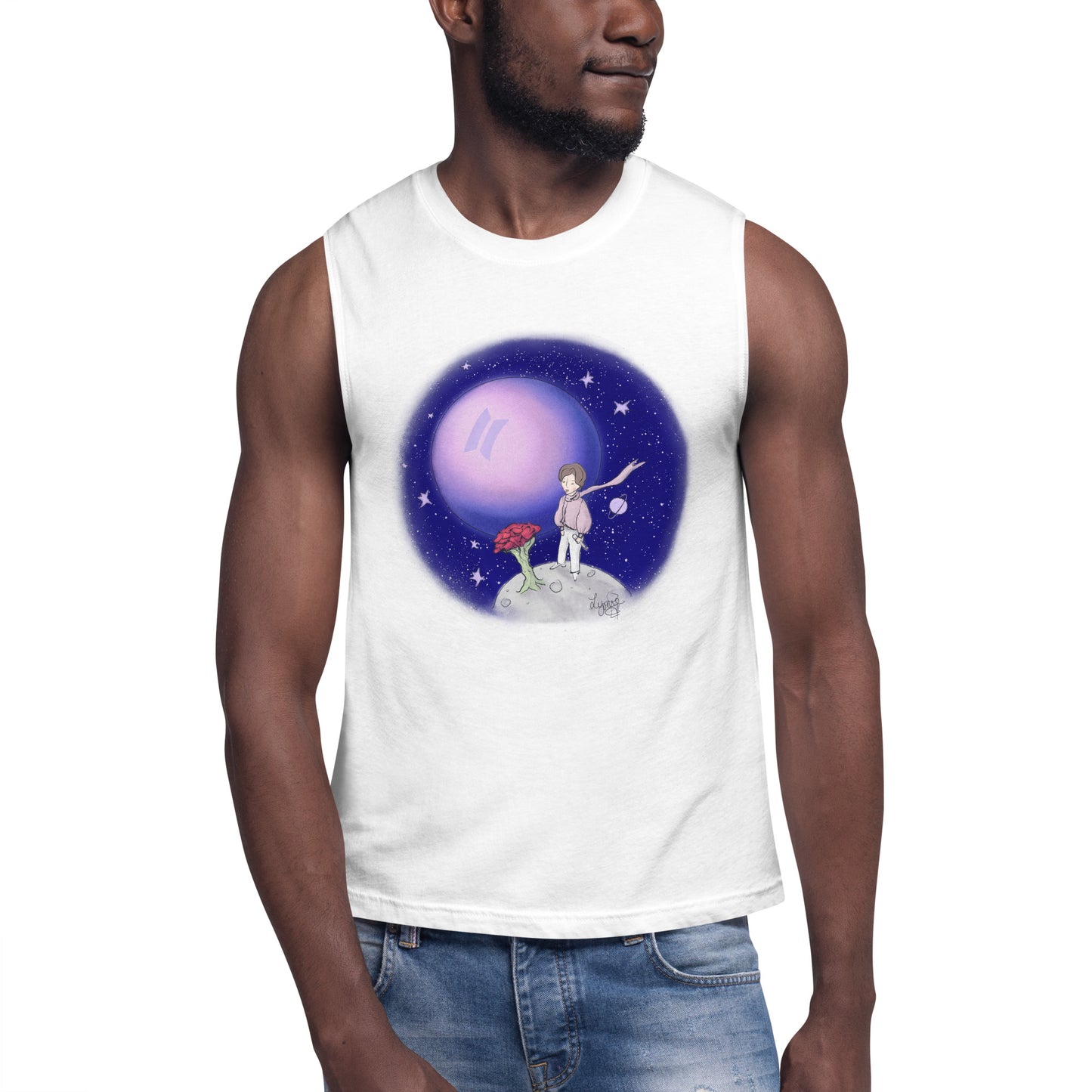 Jin the Moon Prince Tank Top