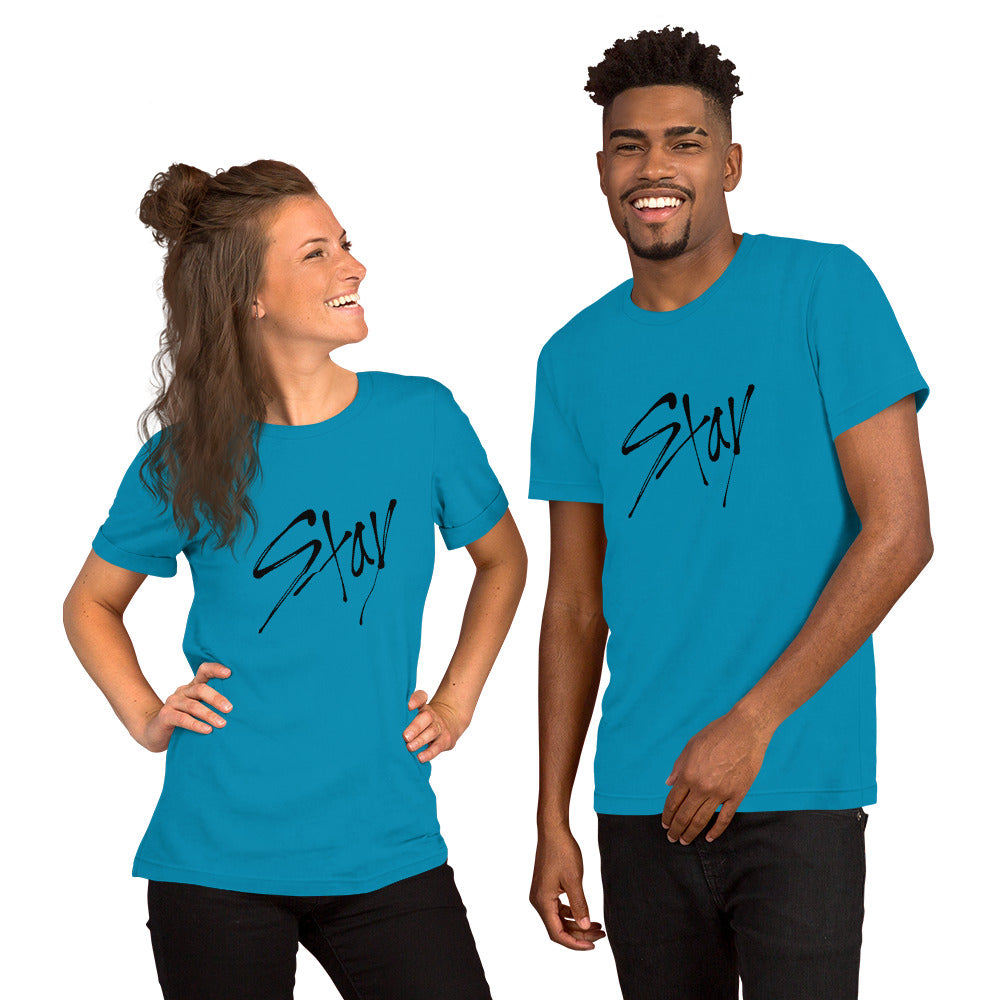 STAY Unisex T-shirt - Black Ink