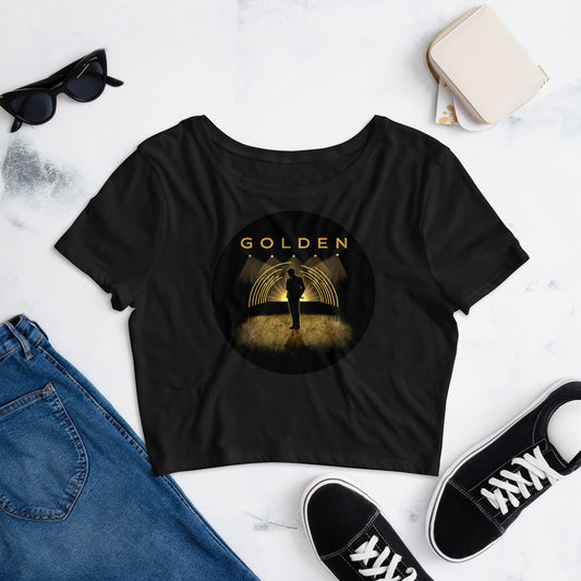 Jungkook GOLDEN Album Art Crop Top