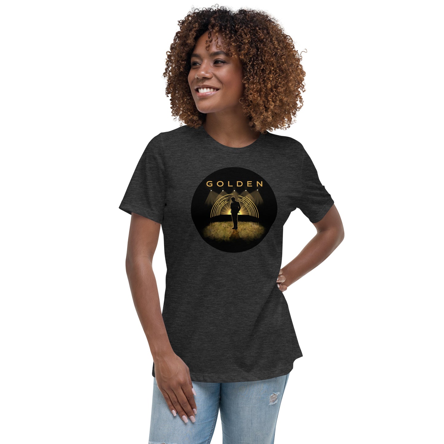 Jungkook GOLDEN Album Art Women's T-Shirt